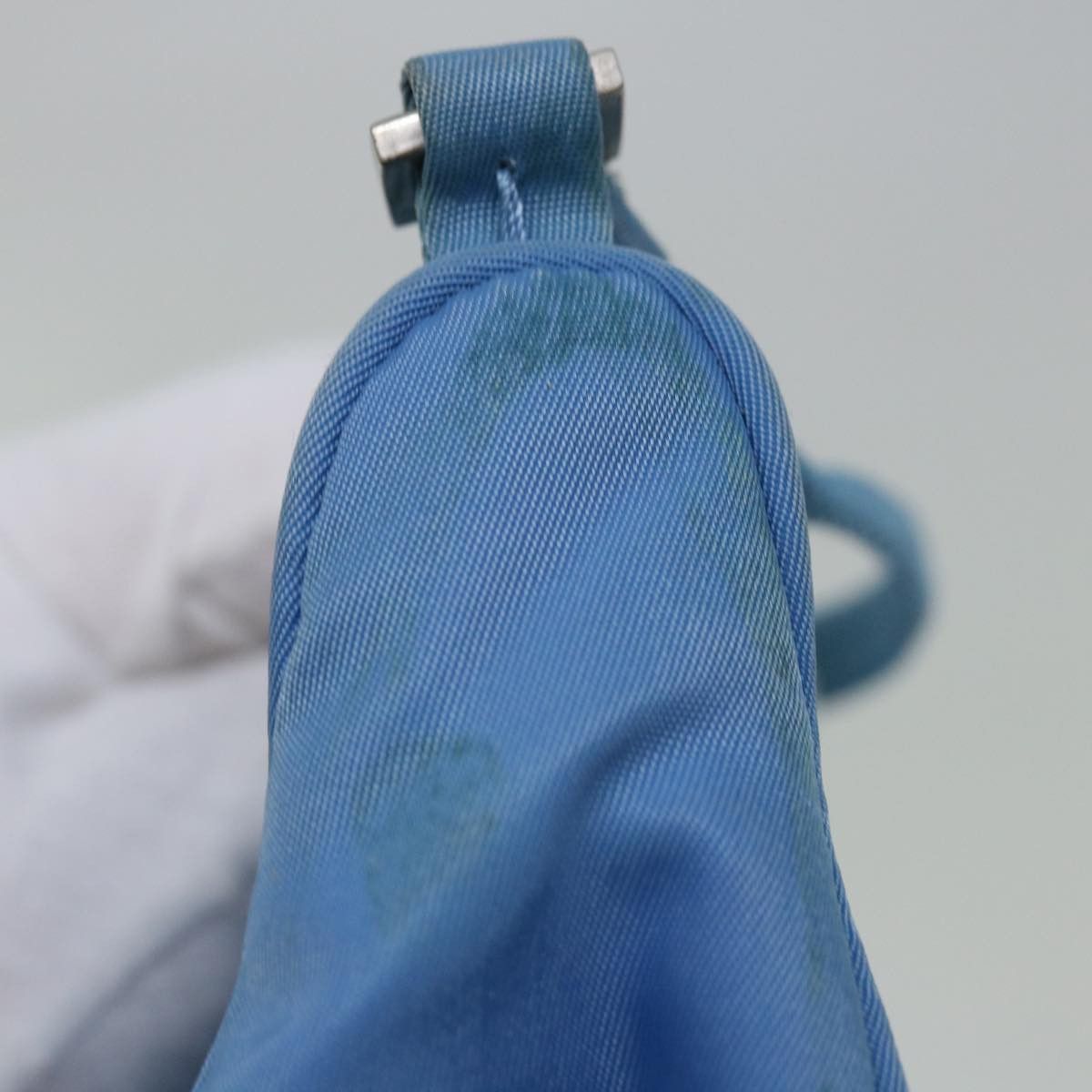 Prada Tessuto Blue Synthetic Shoulder Bag (Pre-Owned) Size ONE SIZE - 11 Thumbnail