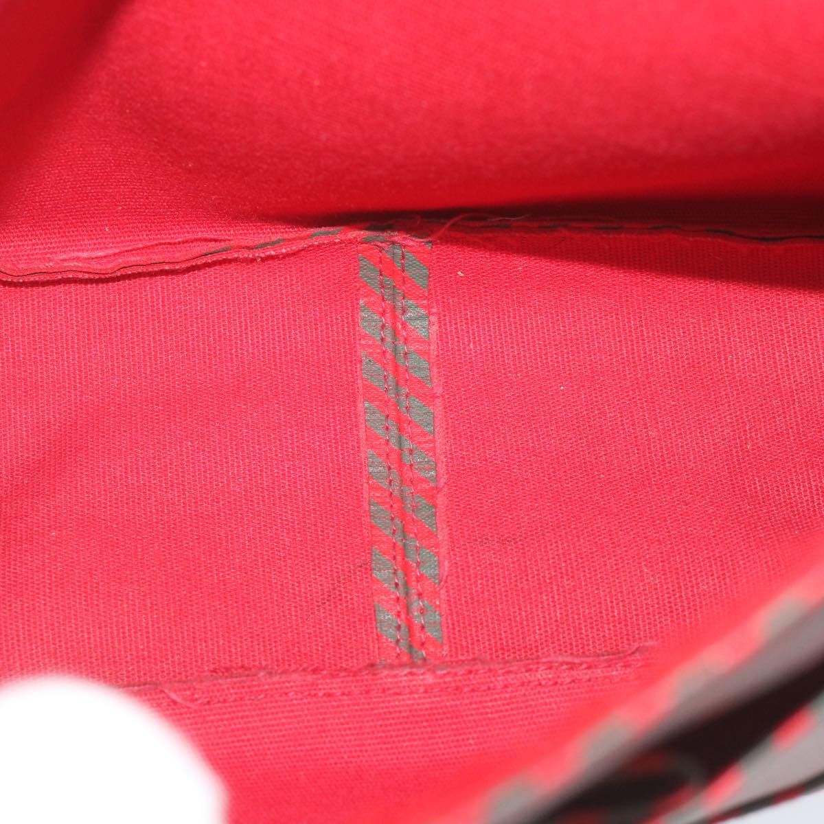 Gucci Red Canvas Clutch Bag (Pre-Owned) Size ONE SIZE - 5 Thumbnail