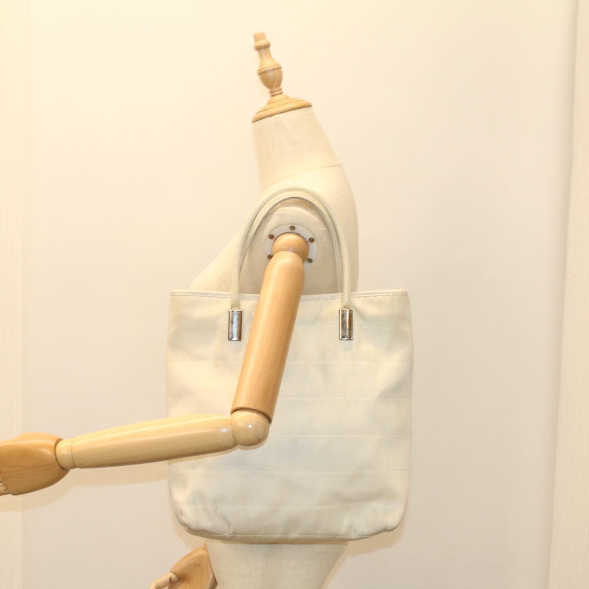 Gucci Beige Synthetic Tote Bag (Pre-Owned) Size ONE SIZE - 7 Thumbnail