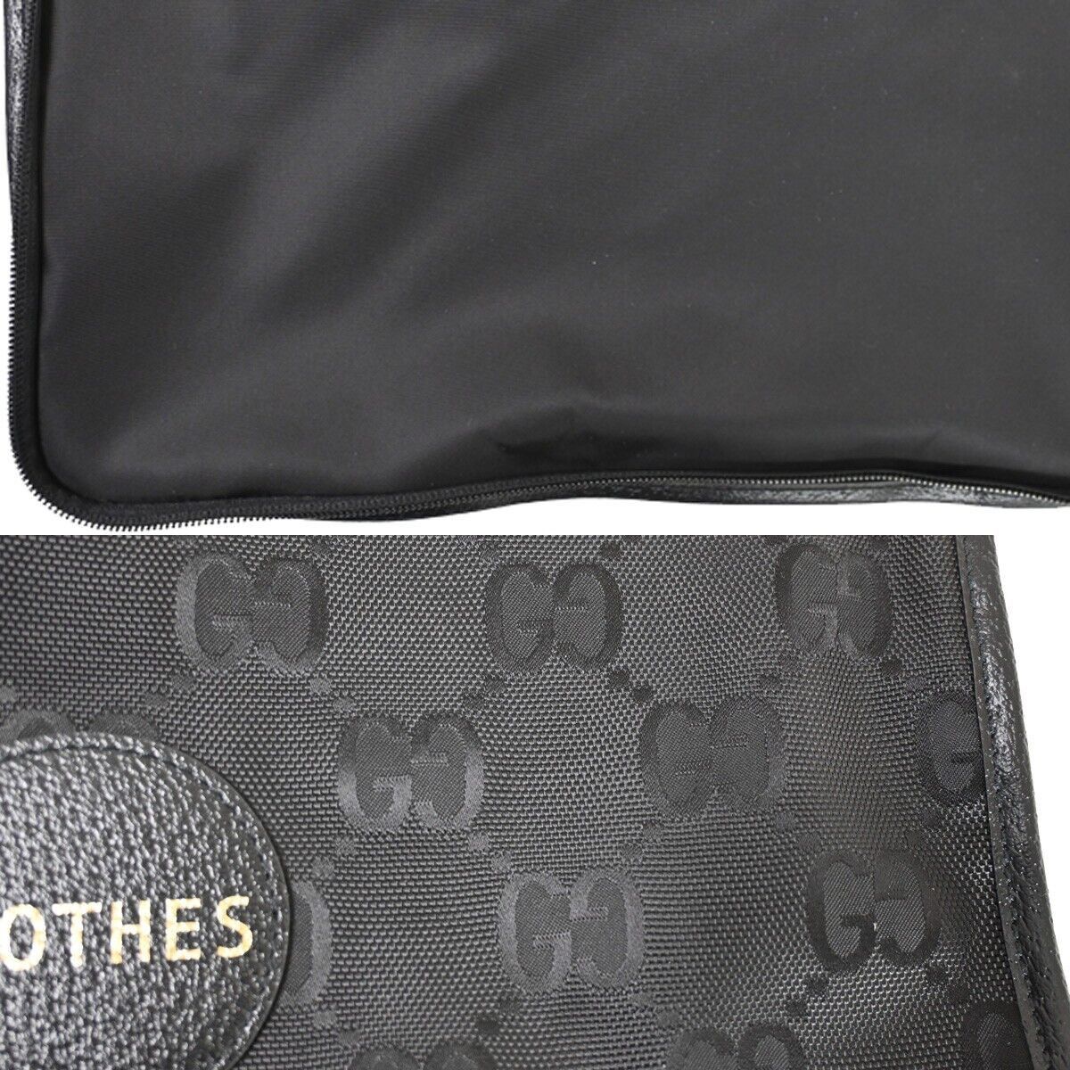 Gucci Off The Grid Black Canvas Clutch Bag (Pre-Owned) Size ONE SIZE - 13 Thumbnail
