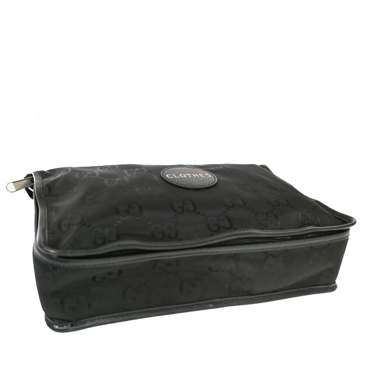 Gucci Off The Grid Black Canvas Clutch Bag (Pre-Owned) Size ONE SIZE - 10 Thumbnail