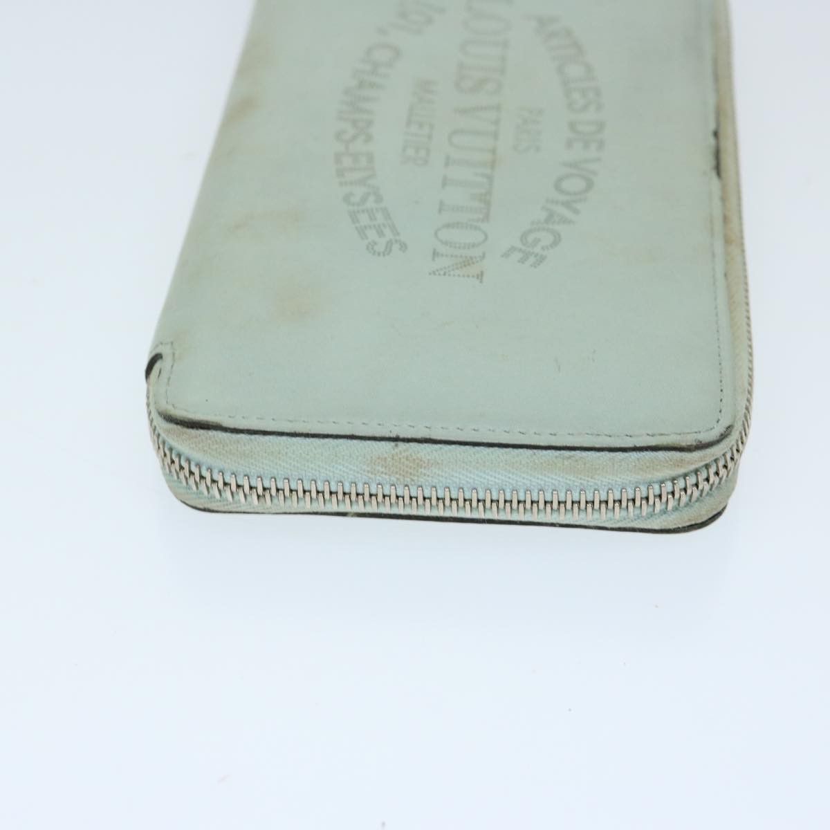 Louis Vuitton Jena Blue Leather Wallet (Pre-Owned) Size ONE SIZE - 10 Thumbnail