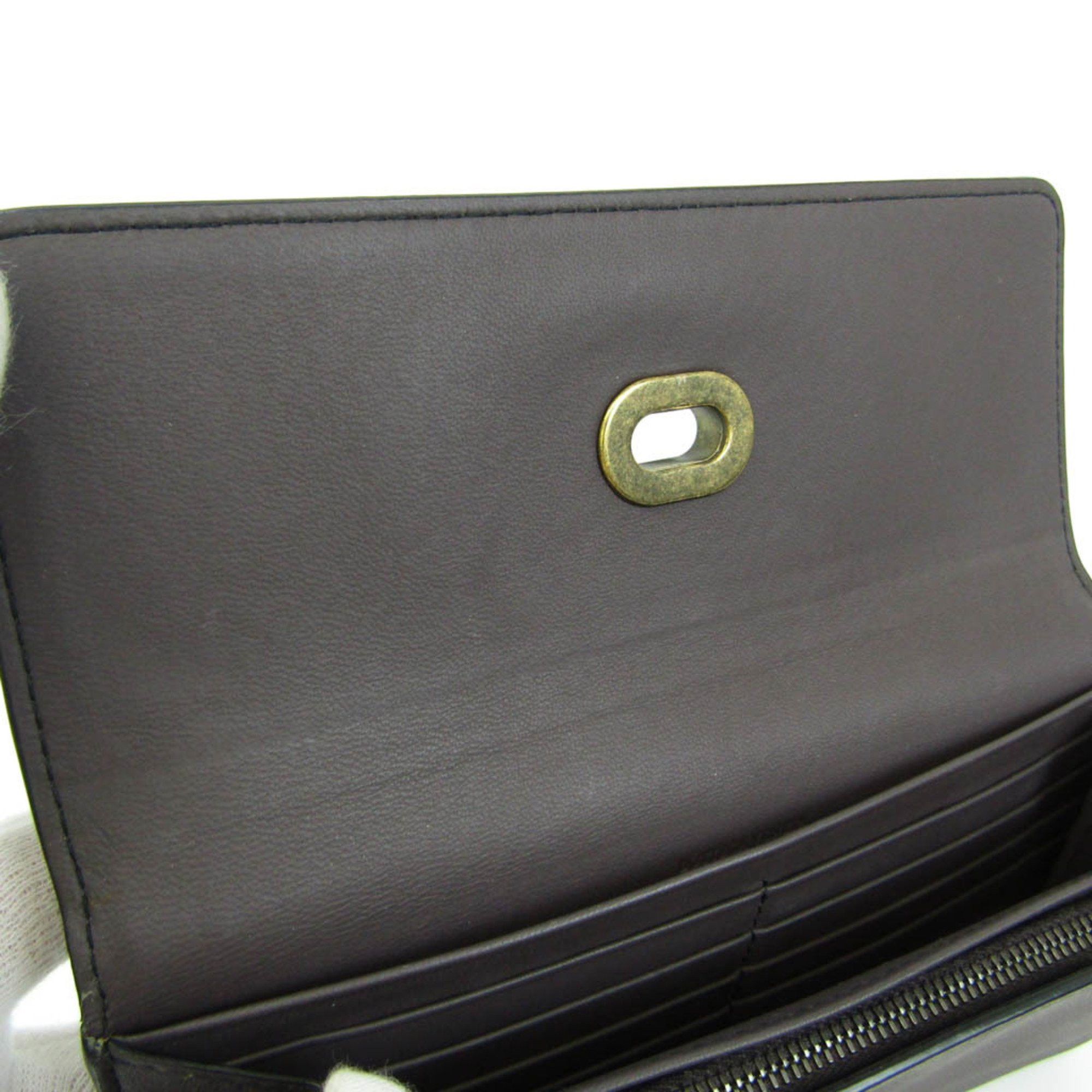 Bottega Veneta Intrecciato Brown Leather Wallet (Pre-Owned) Size ONE SIZE - 10 Thumbnail