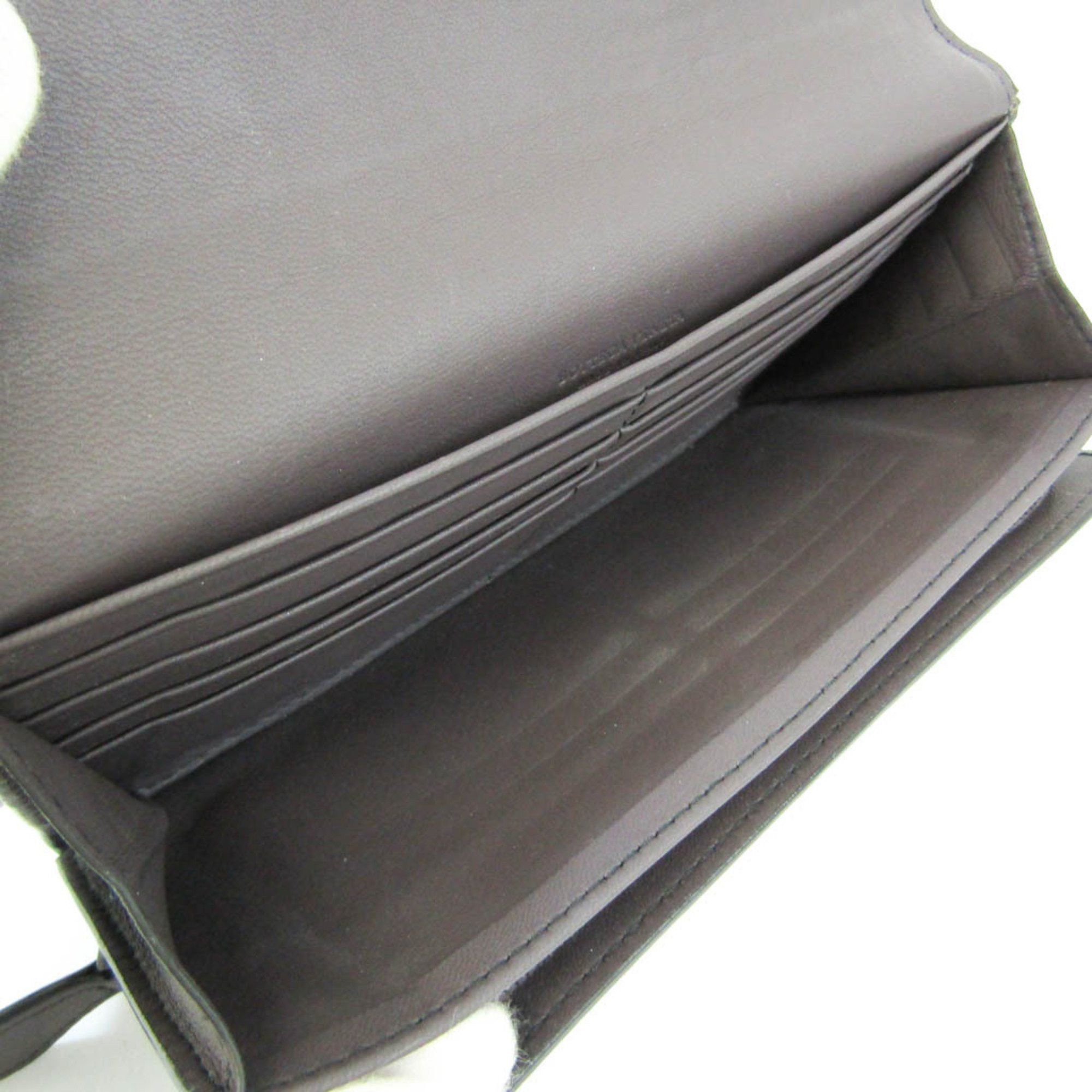 Bottega Veneta Intrecciato Brown Leather Wallet (Pre-Owned) Size ONE SIZE - 11 Thumbnail