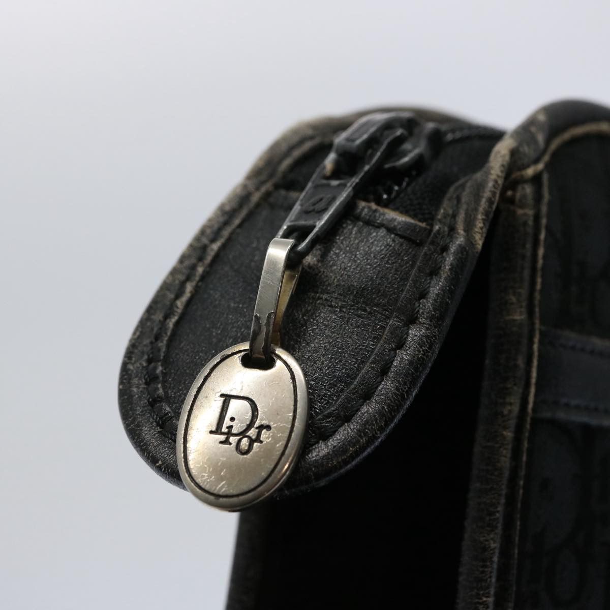 Dior Trotter Black Canvas Clutch Bag (Pre-Owned) Size ONE SIZE - 15 Thumbnail