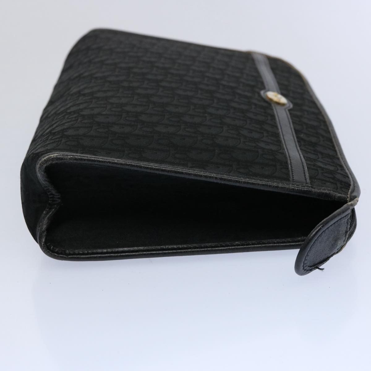 Dior Trotter Black Canvas Clutch Bag (Pre-Owned) Size ONE SIZE - 9 Thumbnail