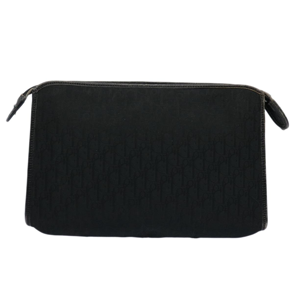 Dior Trotter Black Canvas Clutch Bag (Pre-Owned) Size ONE SIZE - 2 Thumbnail