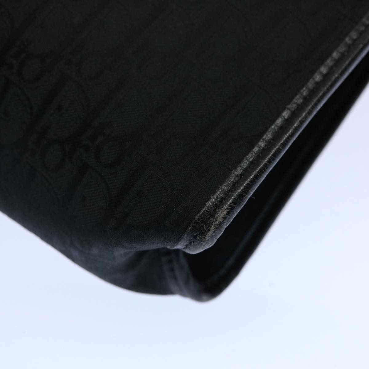 Dior Trotter Black Canvas Clutch Bag (Pre-Owned) Size ONE SIZE - 10 Thumbnail