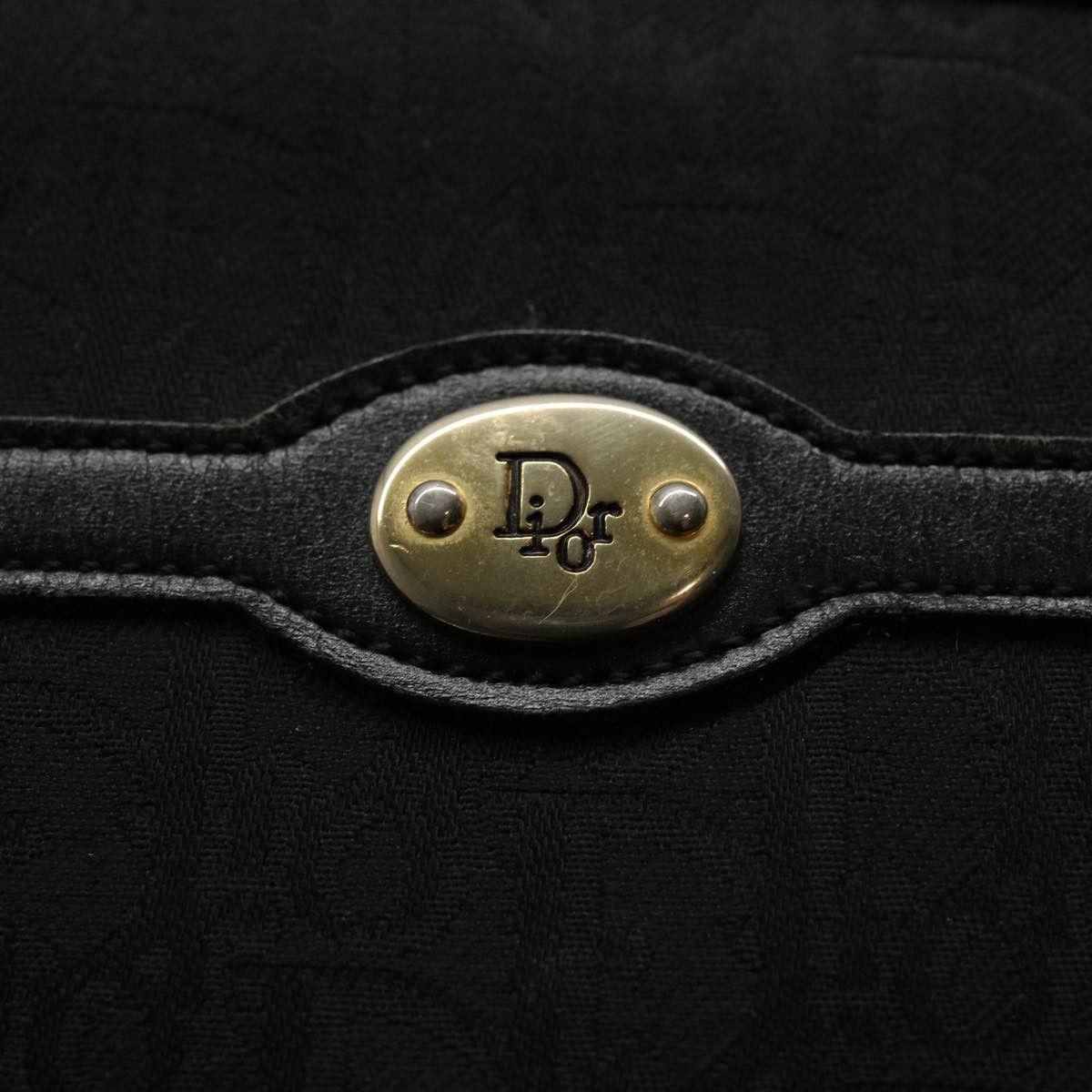 Dior Trotter Black Canvas Clutch Bag (Pre-Owned) Size ONE SIZE - 14 Thumbnail