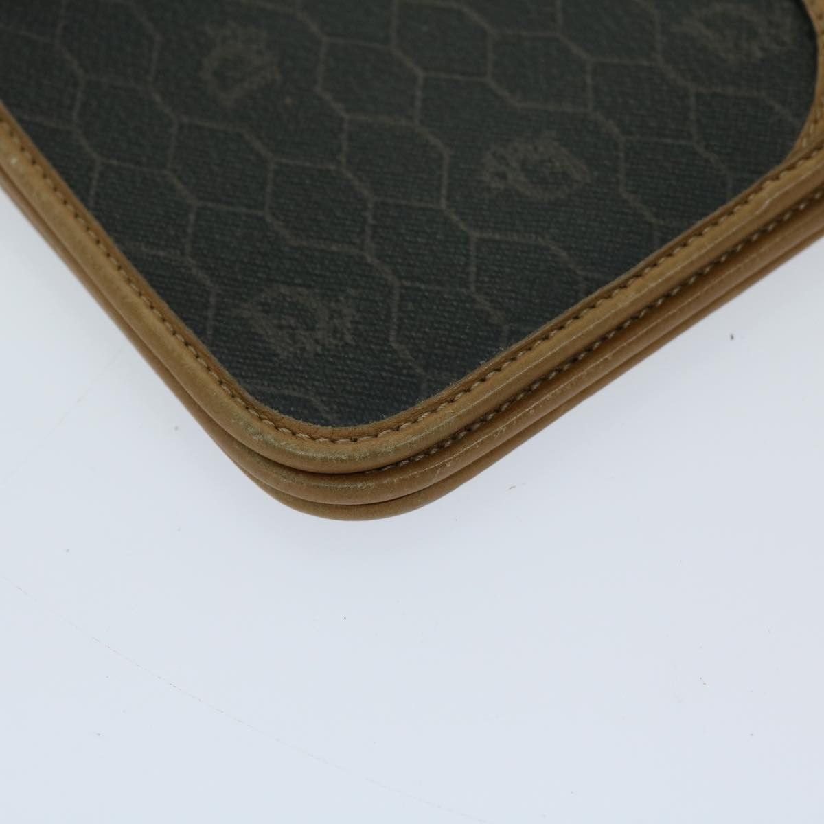 Dior Honeycomb Black Canvas Shoulder Bag (Pre-Owned) Size ONE SIZE - 13 Thumbnail