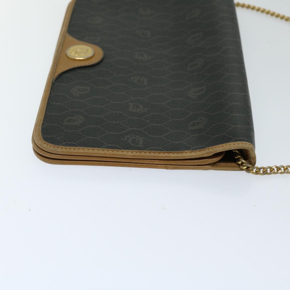 Dior Honeycomb Black Canvas Shoulder Bag (Pre-Owned) Size ONE SIZE - 14 Thumbnail