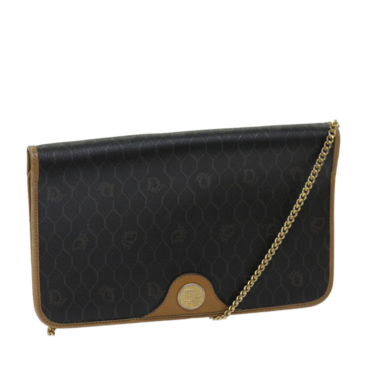 Dior Honeycomb Black Canvas Shoulder Bag (Pre-Owned) Size ONE SIZE - 11 Thumbnail
