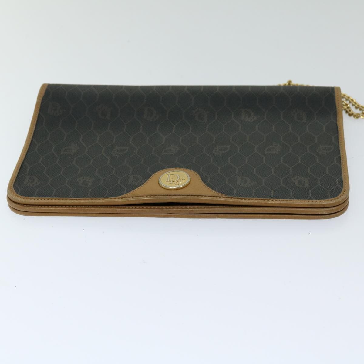 Dior Honeycomb Black Canvas Shoulder Bag (Pre-Owned) Size ONE SIZE - 3 Thumbnail