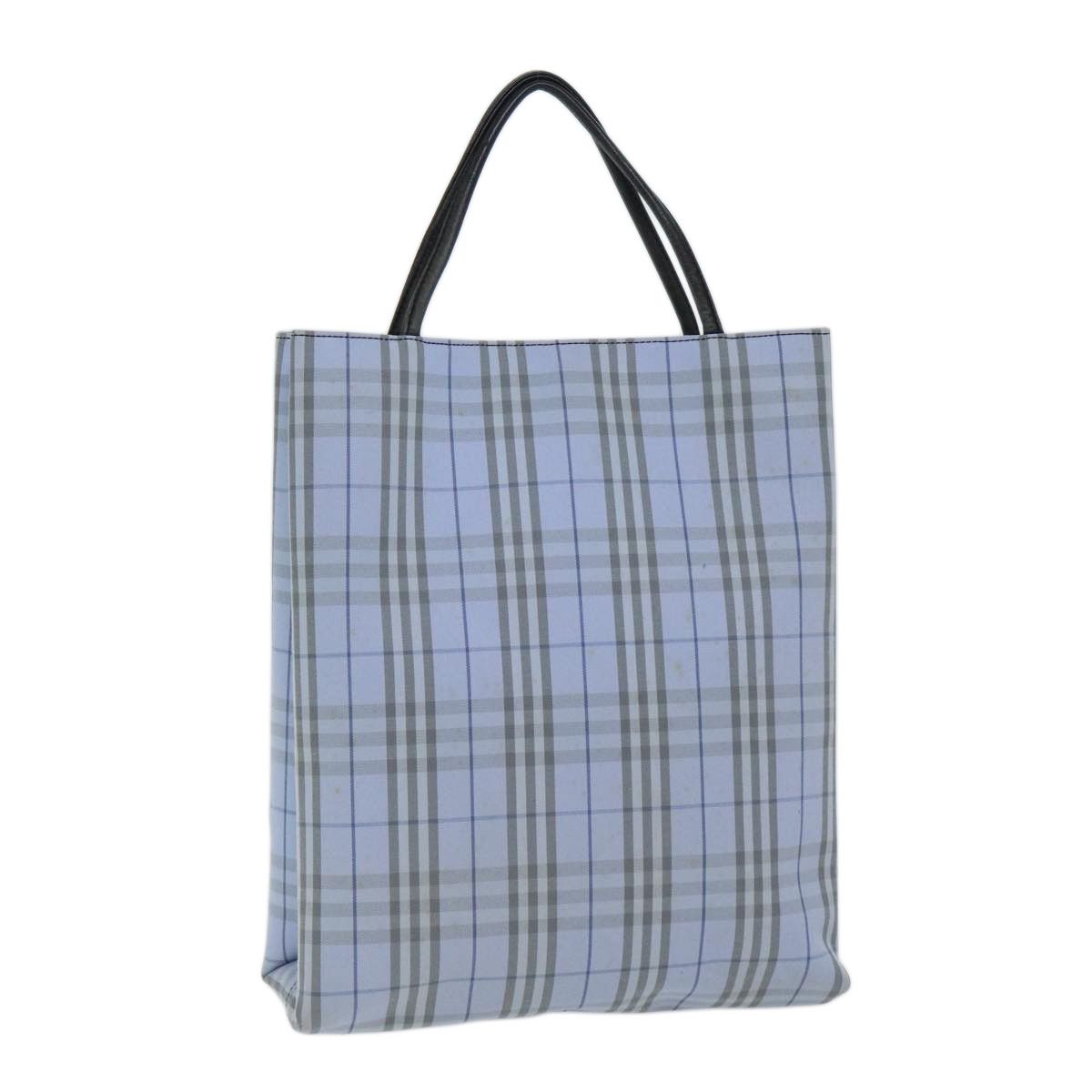 Burberry Nova Check Blue Canvas Tote Bag (Pre-Owned) Size ONE SIZE - 13 Thumbnail