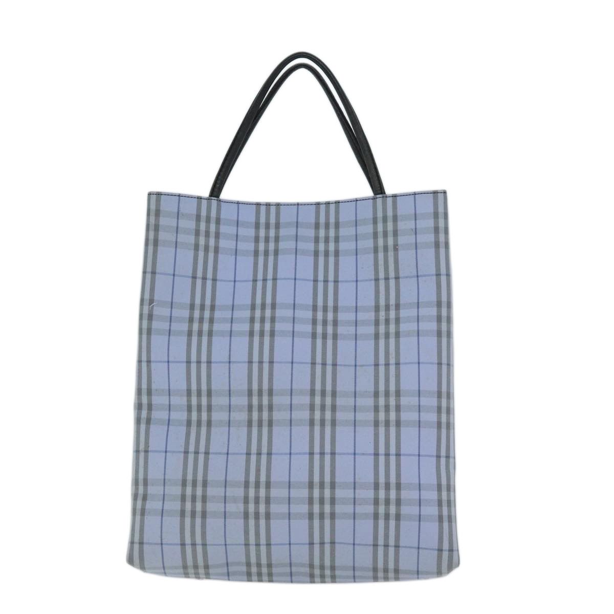 Burberry Nova Check Blue Canvas Tote Bag (Pre-Owned) Size ONE SIZE - 2 Thumbnail