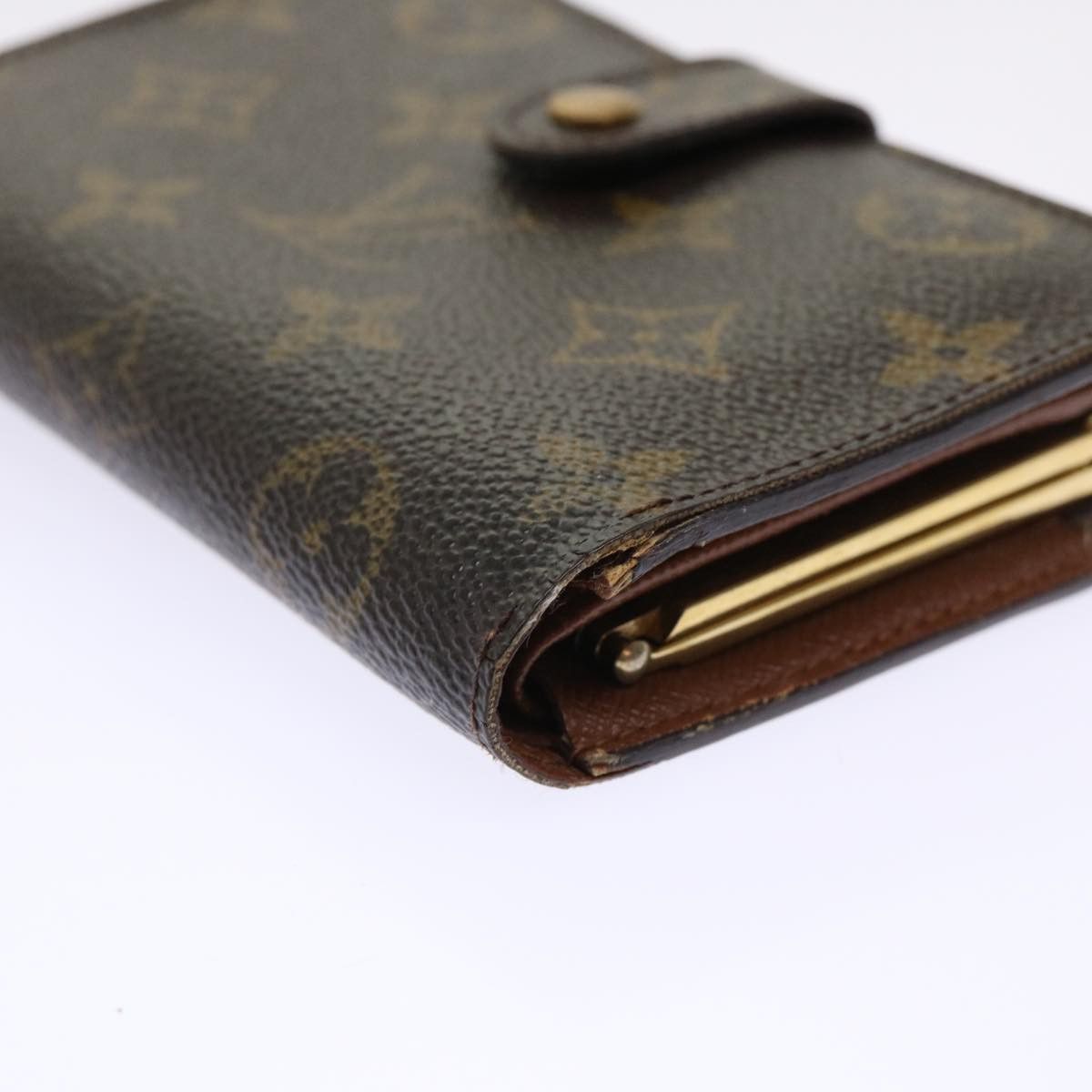 Louis Vuitton Viennois Brown Canvas Wallet (Pre-Owned) Size ONE SIZE - 8 Thumbnail