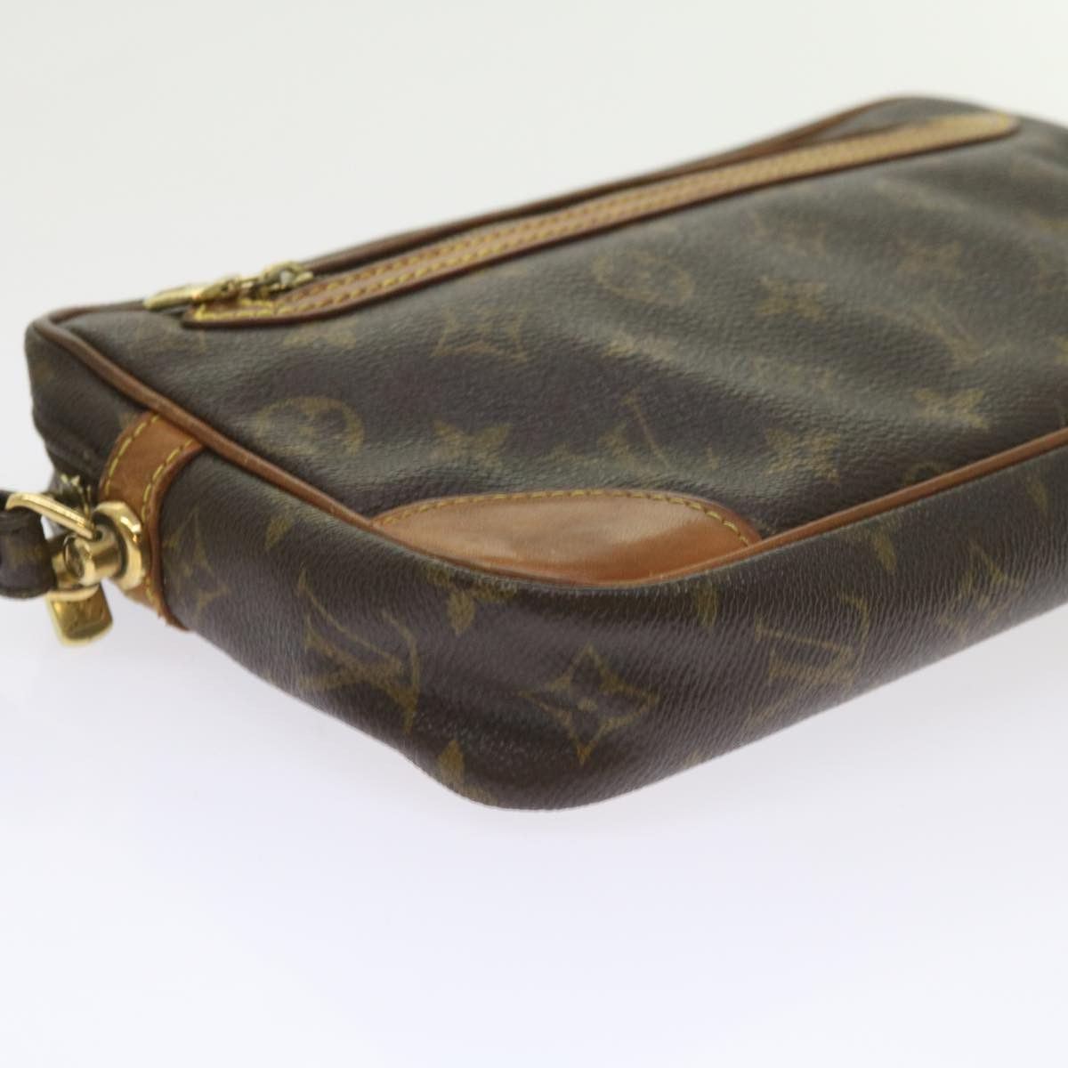 Louis Vuitton Marly Dragonne Brown Canvas Clutch Bag (Pre-Owned) Size ONE SIZE - 13 Thumbnail