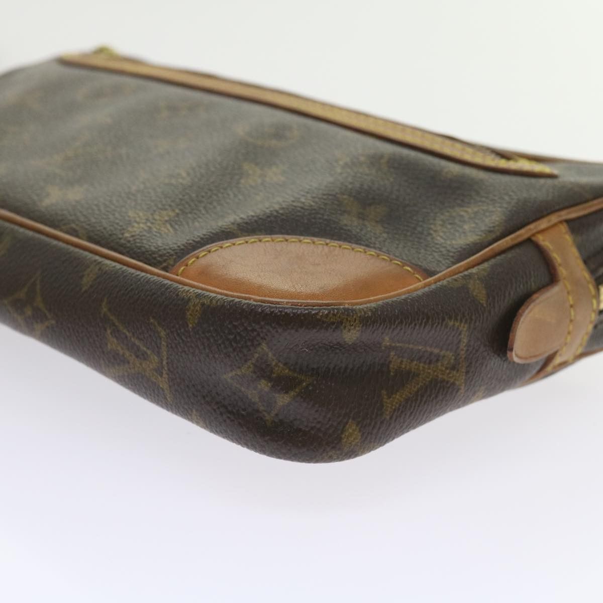 Louis Vuitton Marly Dragonne Brown Canvas Clutch Bag (Pre-Owned) Size ONE SIZE - 12 Thumbnail