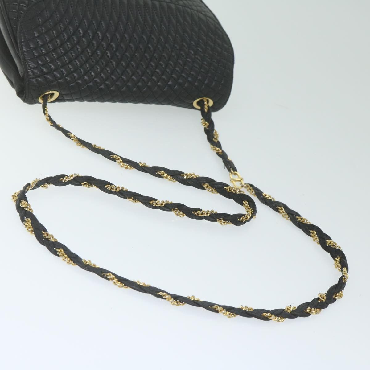 Bally Black Leather Shoulder Bag (Pre-Owned) Size ONE SIZE - 12 Thumbnail