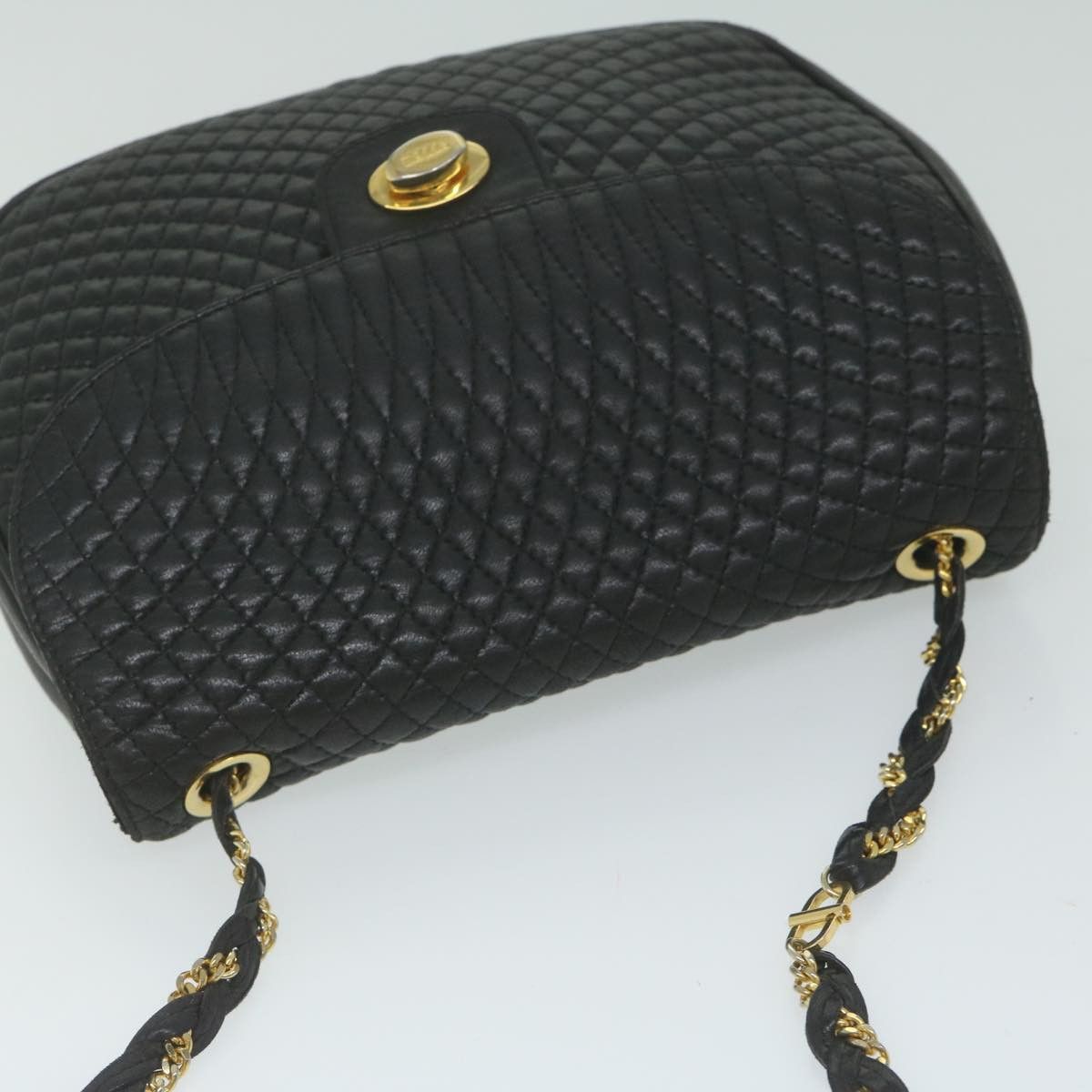 Bally Black Leather Shoulder Bag (Pre-Owned) Size ONE SIZE - 4 Thumbnail