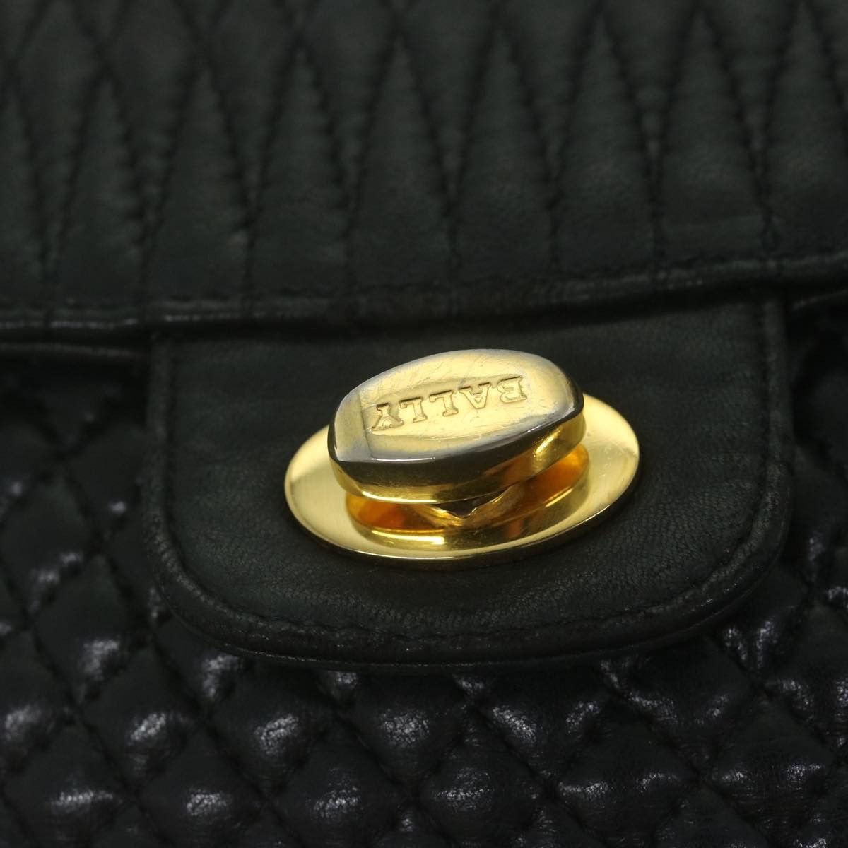 Bally Black Leather Shoulder Bag (Pre-Owned) Size ONE SIZE - 17 Thumbnail