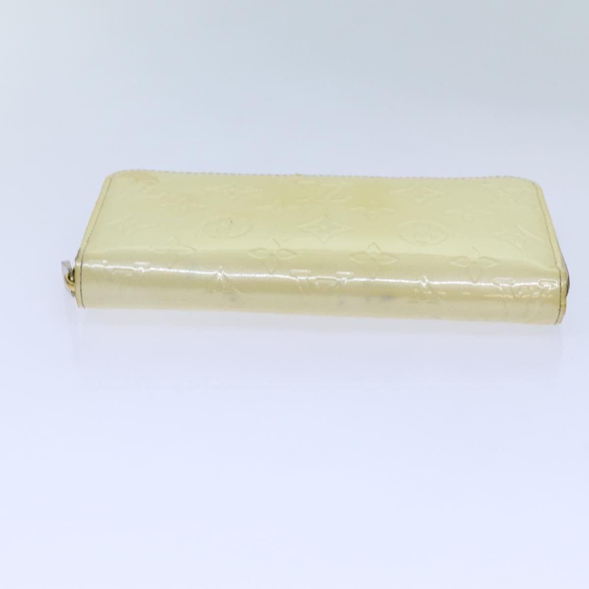 Louis Vuitton Zippy Wallet Ecru Patent Leather Wallet (Pre-Owned) Size ONE SIZE - 3 Thumbnail