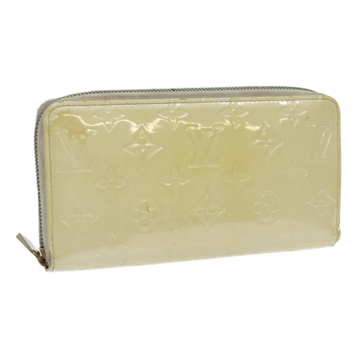 Louis Vuitton Zippy Wallet Ecru Patent Leather Wallet (Pre-Owned) Size ONE SIZE - 8 Thumbnail
