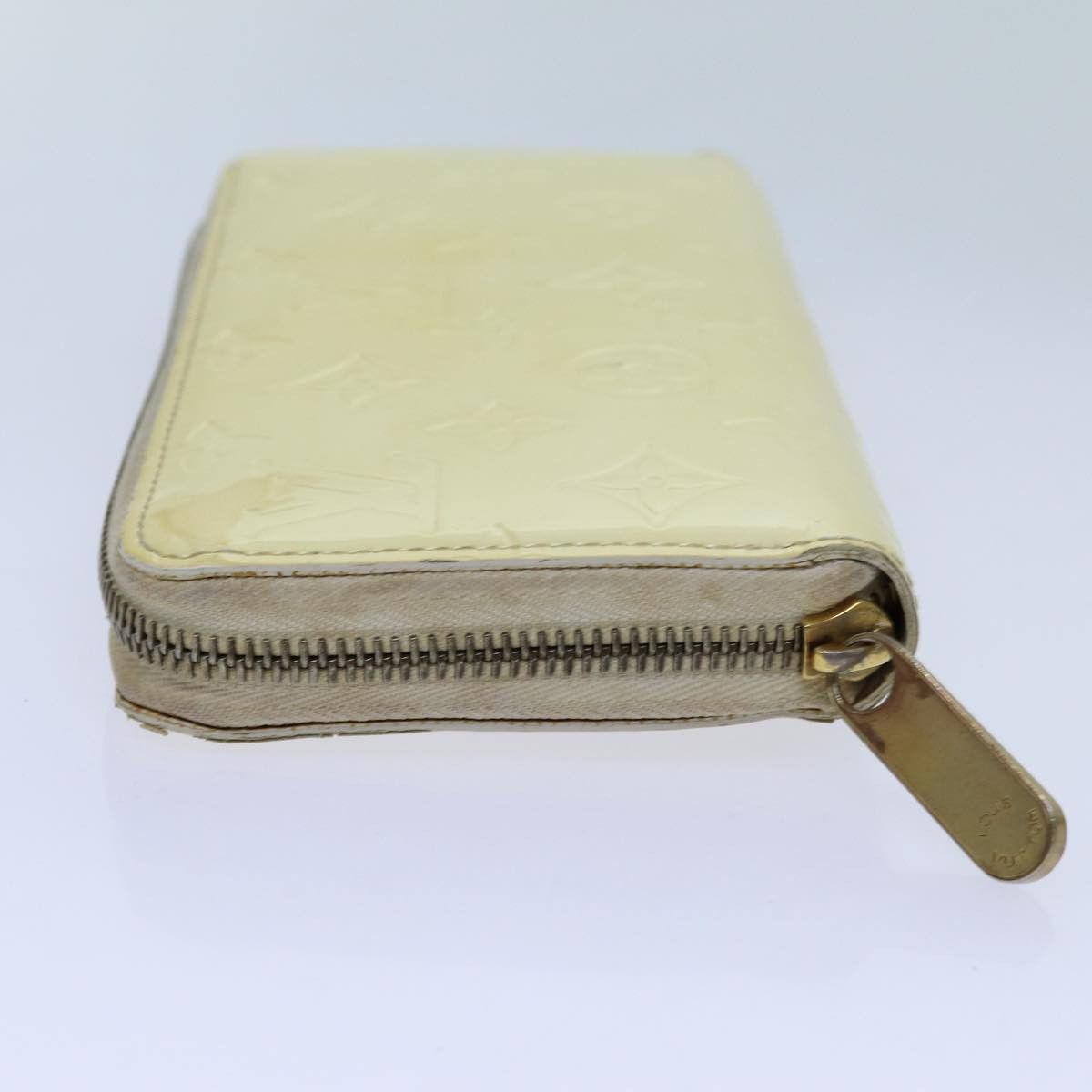 Louis Vuitton Zippy Wallet Ecru Patent Leather Wallet (Pre-Owned) Size ONE SIZE - 9 Thumbnail