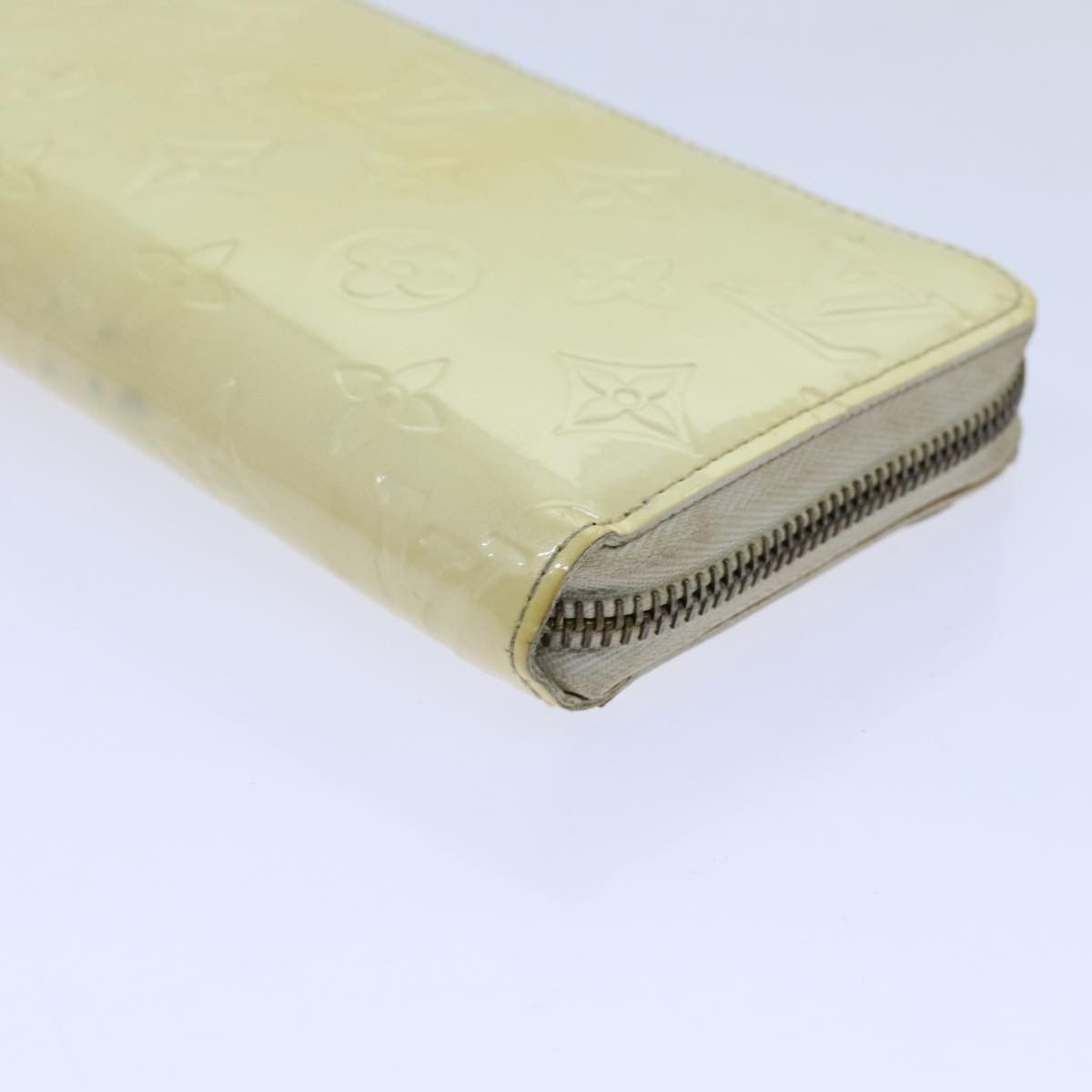 Louis Vuitton Zippy Wallet Ecru Patent Leather Wallet (Pre-Owned) Size ONE SIZE - 10 Thumbnail