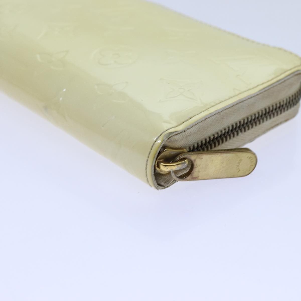 Louis Vuitton Zippy Wallet Ecru Patent Leather Wallet (Pre-Owned) Size ONE SIZE - 12 Thumbnail