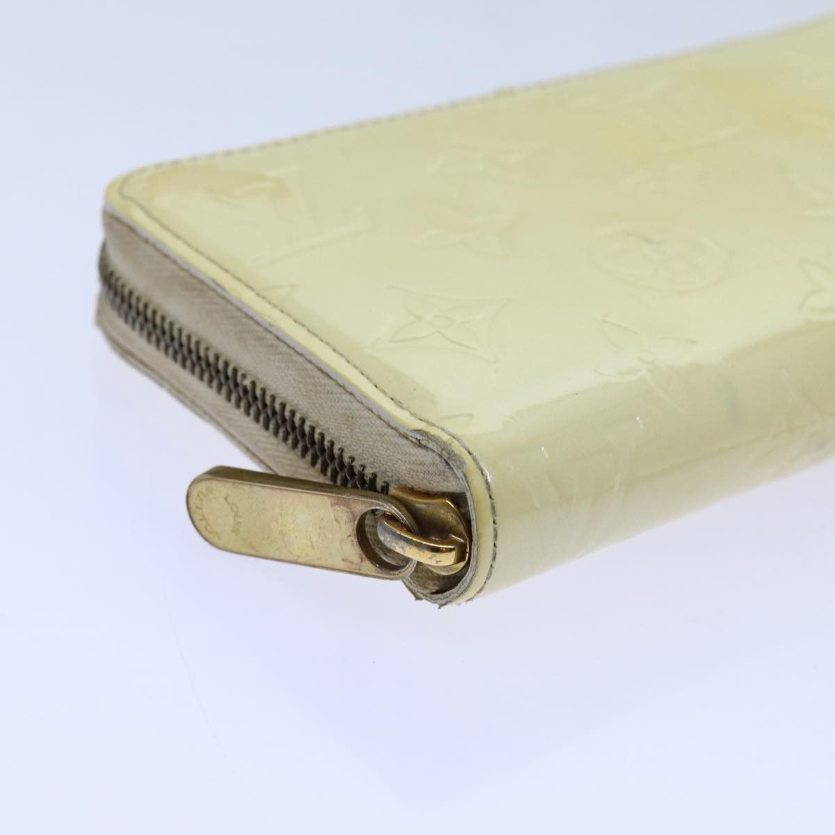 Louis Vuitton Zippy Wallet Ecru Patent Leather Wallet (Pre-Owned) Size ONE SIZE - 11 Thumbnail