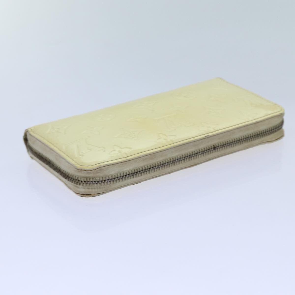Louis Vuitton Zippy Wallet Ecru Patent Leather Wallet (Pre-Owned) Size ONE SIZE - 4 Thumbnail