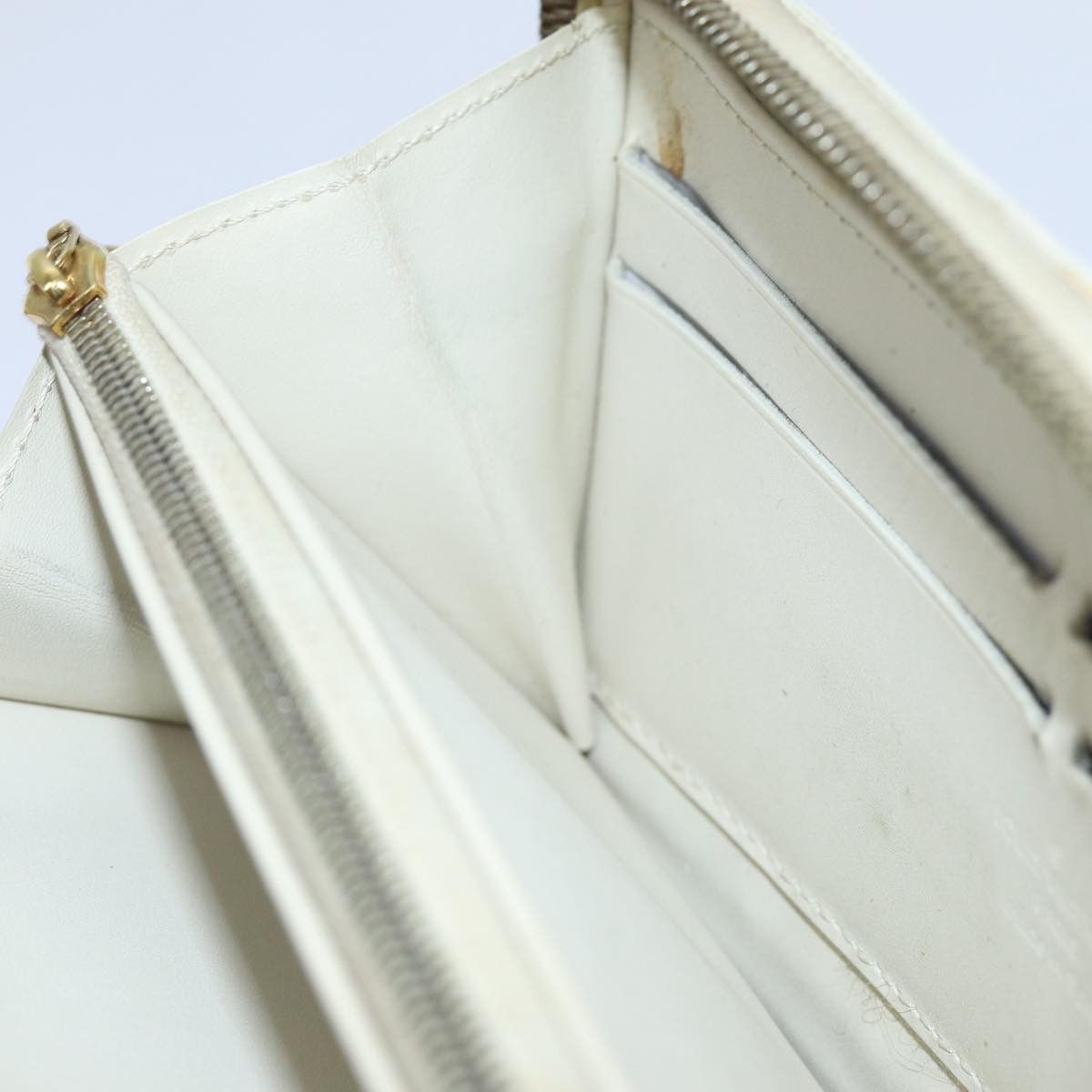 Louis Vuitton Zippy Wallet Ecru Patent Leather Wallet (Pre-Owned) Size ONE SIZE - 17 Thumbnail