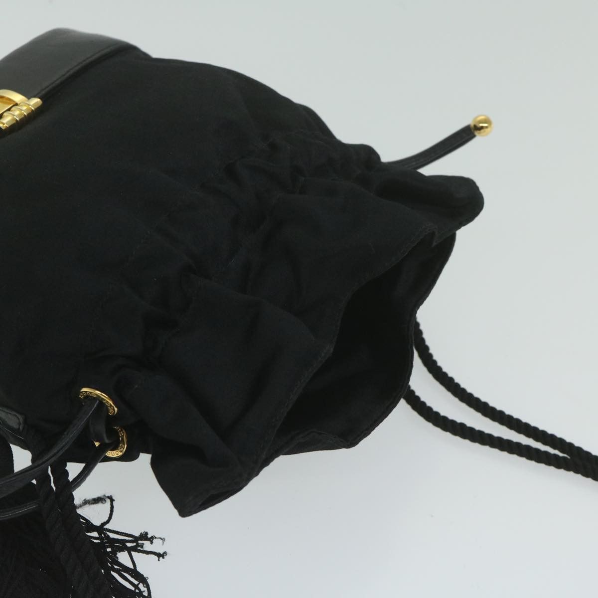 Gucci Black Synthetic Shoulder Bag (Pre-Owned) Size ONE SIZE - 4 Thumbnail