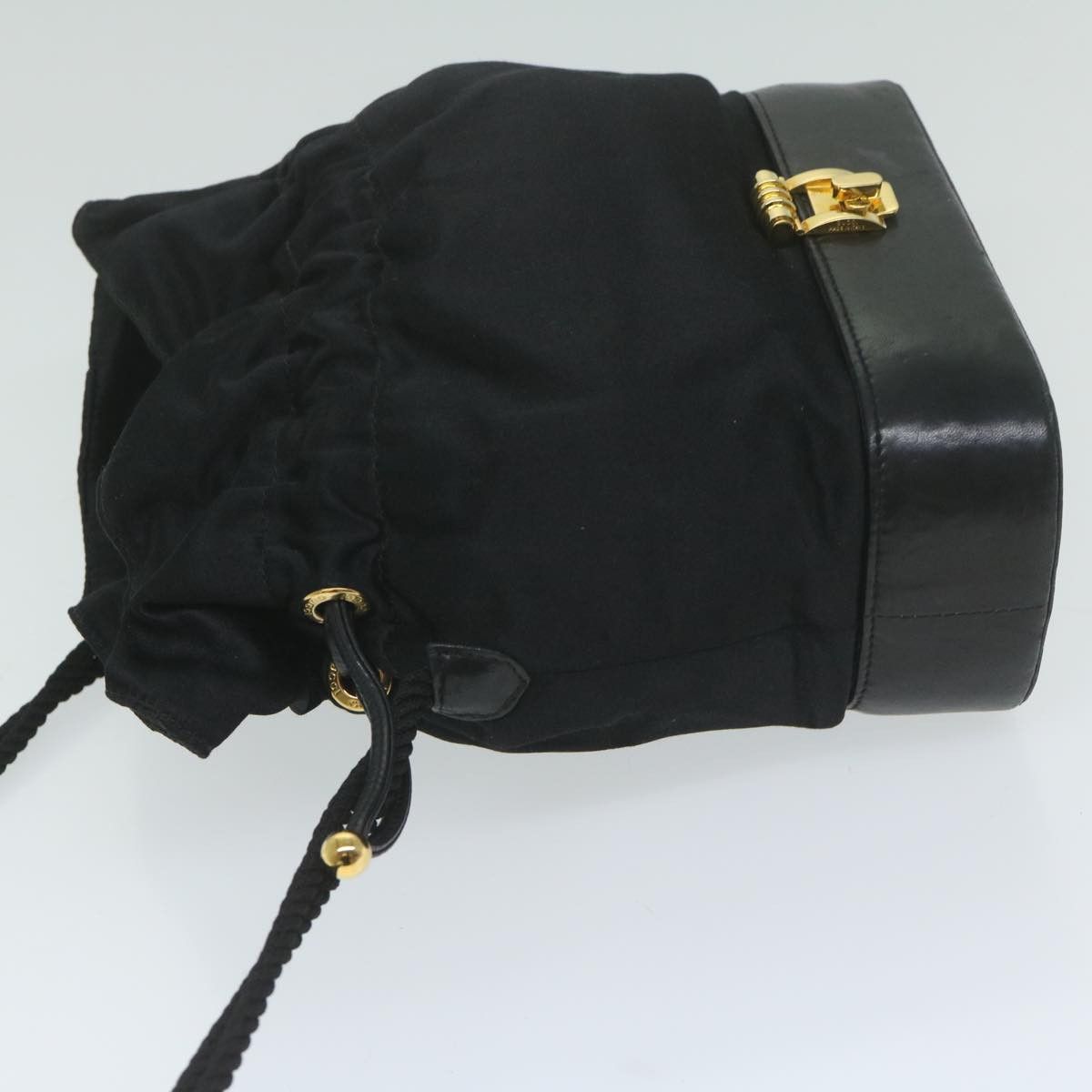 Gucci Black Synthetic Shoulder Bag (Pre-Owned) Size ONE SIZE - 9 Thumbnail