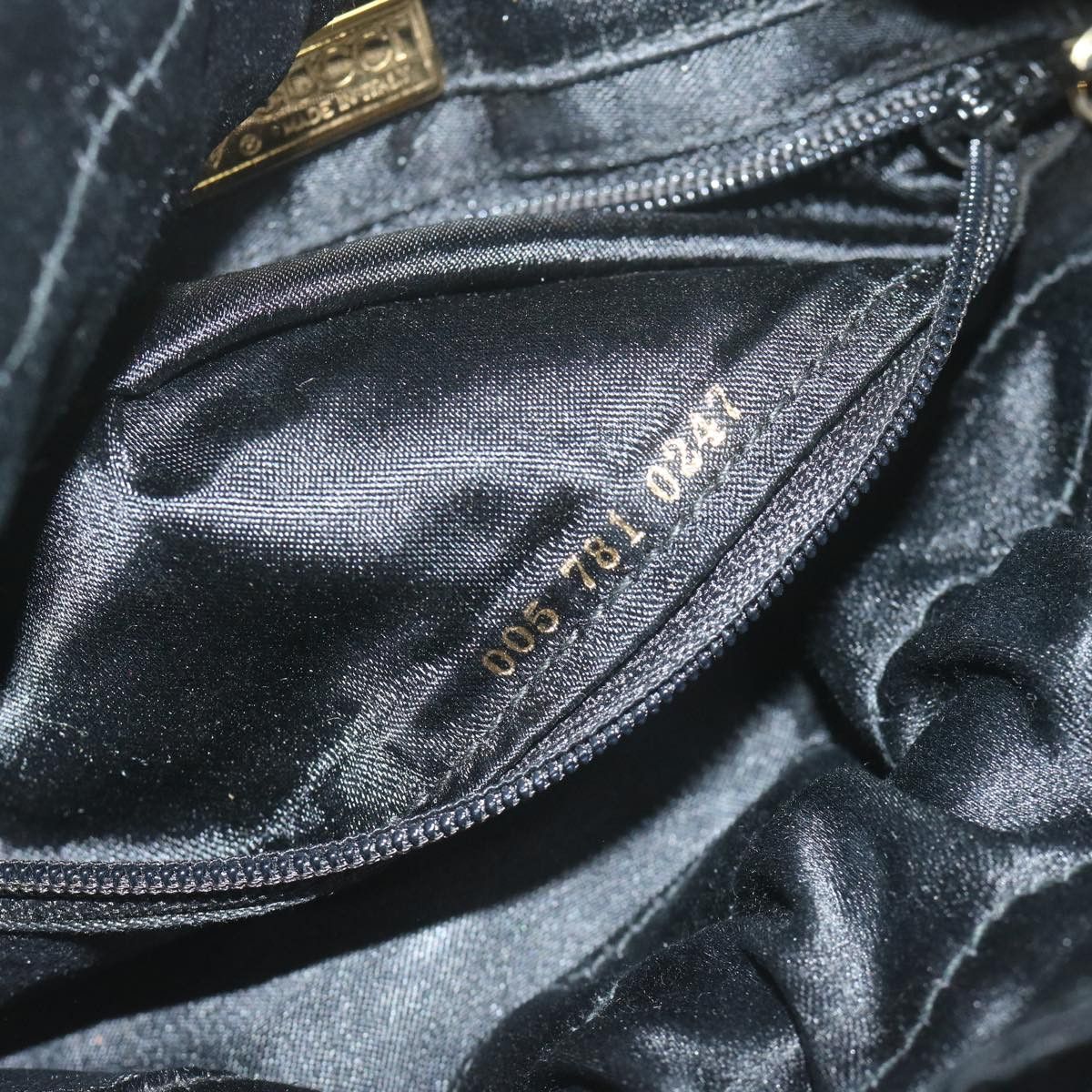 Gucci Black Synthetic Shoulder Bag (Pre-Owned) Size ONE SIZE - 6 Thumbnail