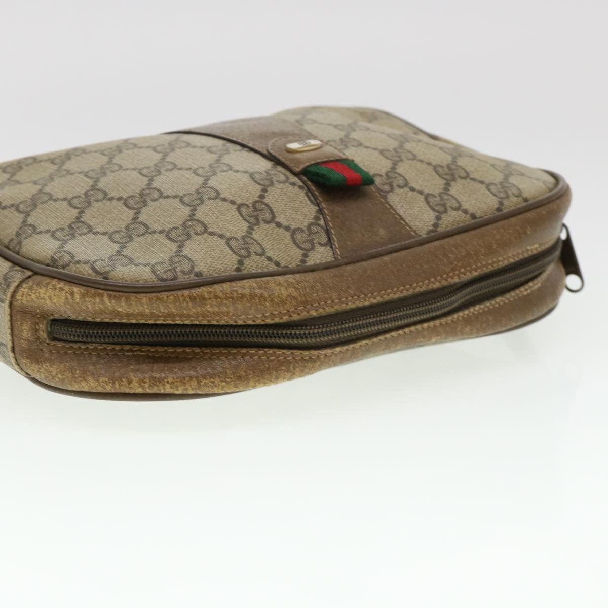 Gucci Beige Canvas Clutch Bag (Pre-Owned) Size ONE SIZE - 4 Thumbnail