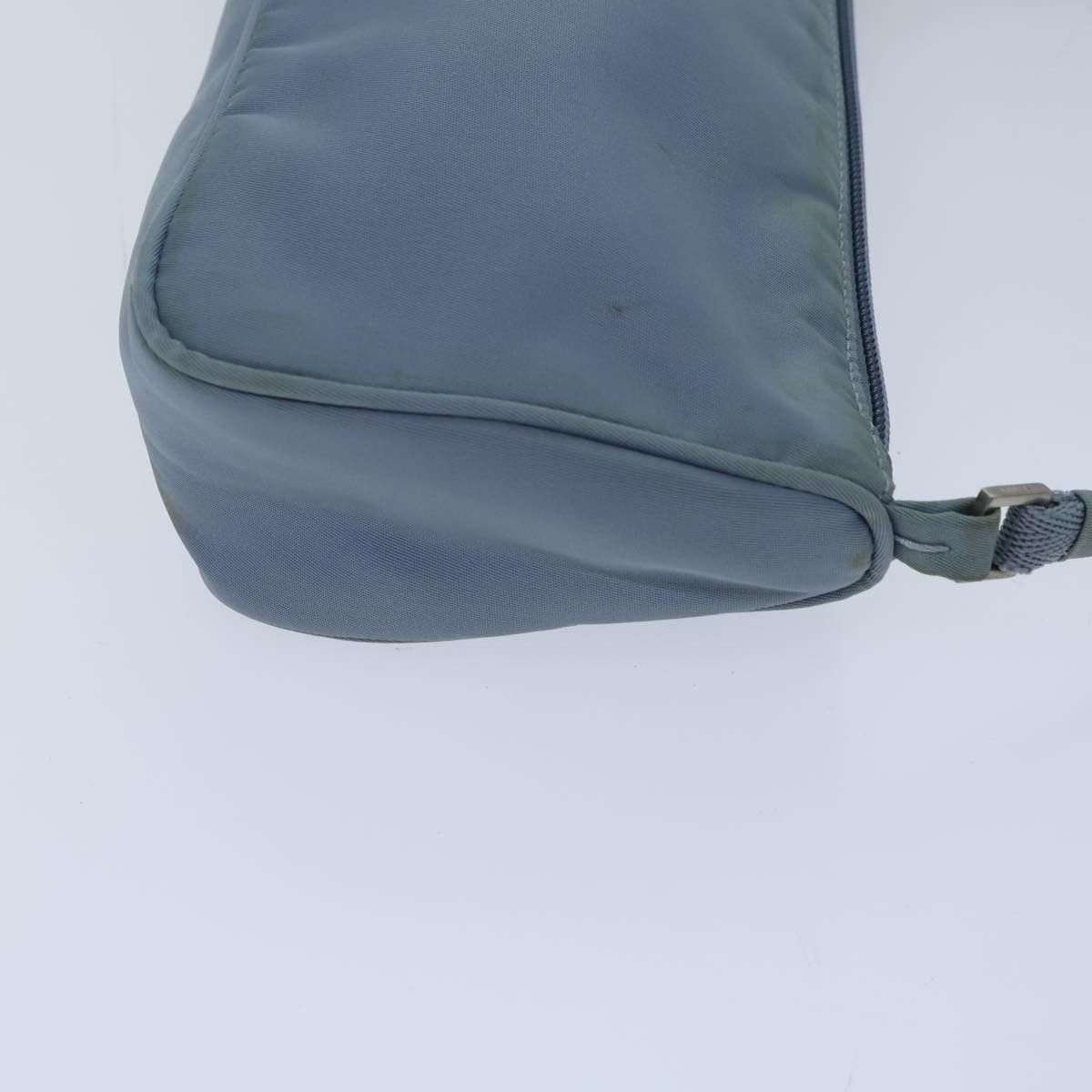 Prada Tessuto Blue Synthetic Clutch Bag (Pre-Owned) Size ONE SIZE - 4 Thumbnail