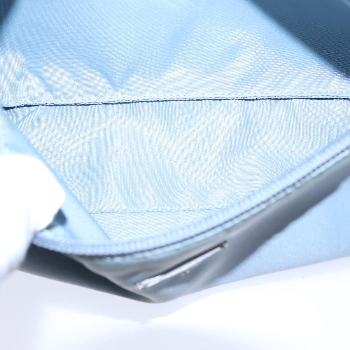 Prada Tessuto Blue Synthetic Clutch Bag (Pre-Owned) Size ONE SIZE - 5 Thumbnail