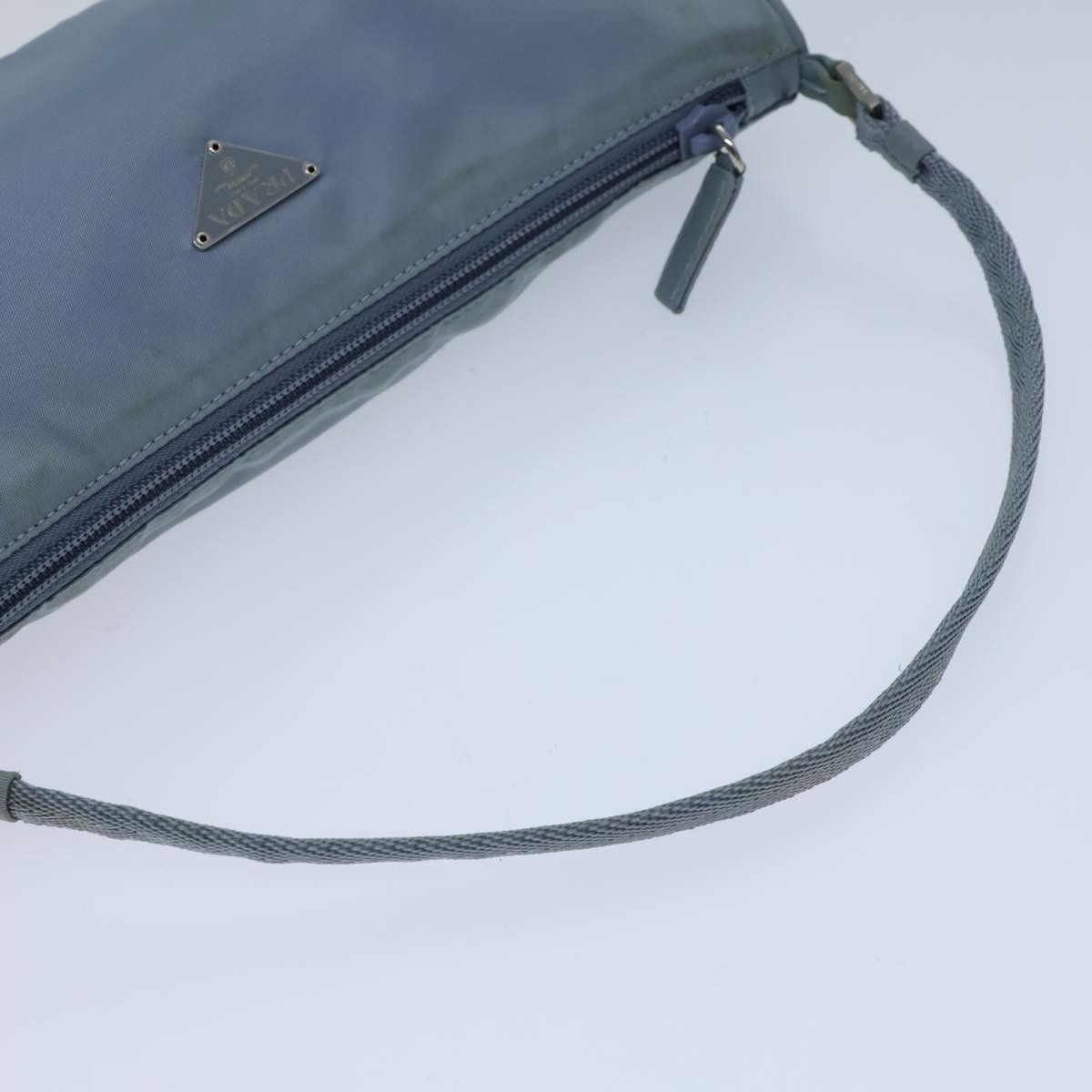 Prada Tessuto Blue Synthetic Clutch Bag (Pre-Owned) Size ONE SIZE - 11 Thumbnail