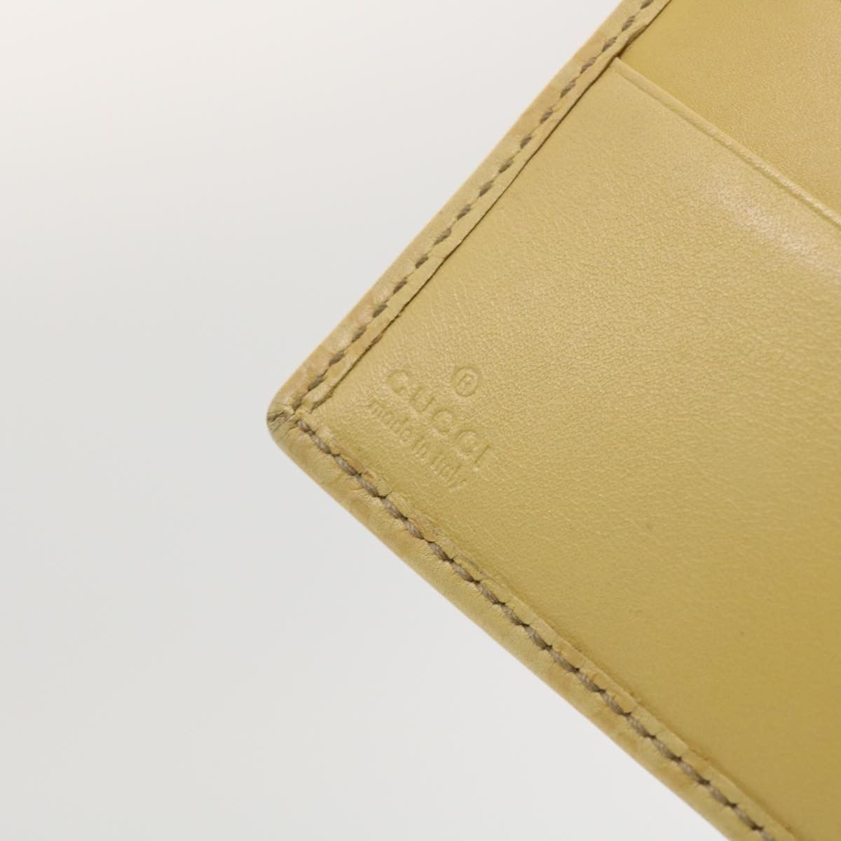 Gucci Yellow Leather Wallet (Pre-Owned) Size ONE SIZE - 7 Thumbnail