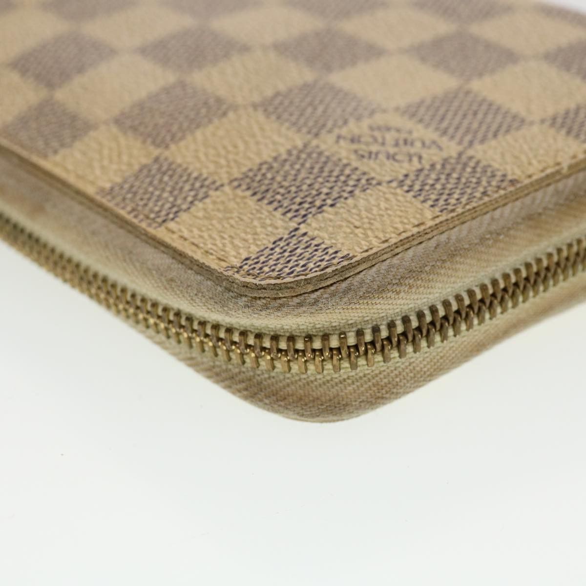 Louis Vuitton Zippy Organizer White Canvas Wallet (Pre-Owned) Size ONE SIZE - 12 Thumbnail