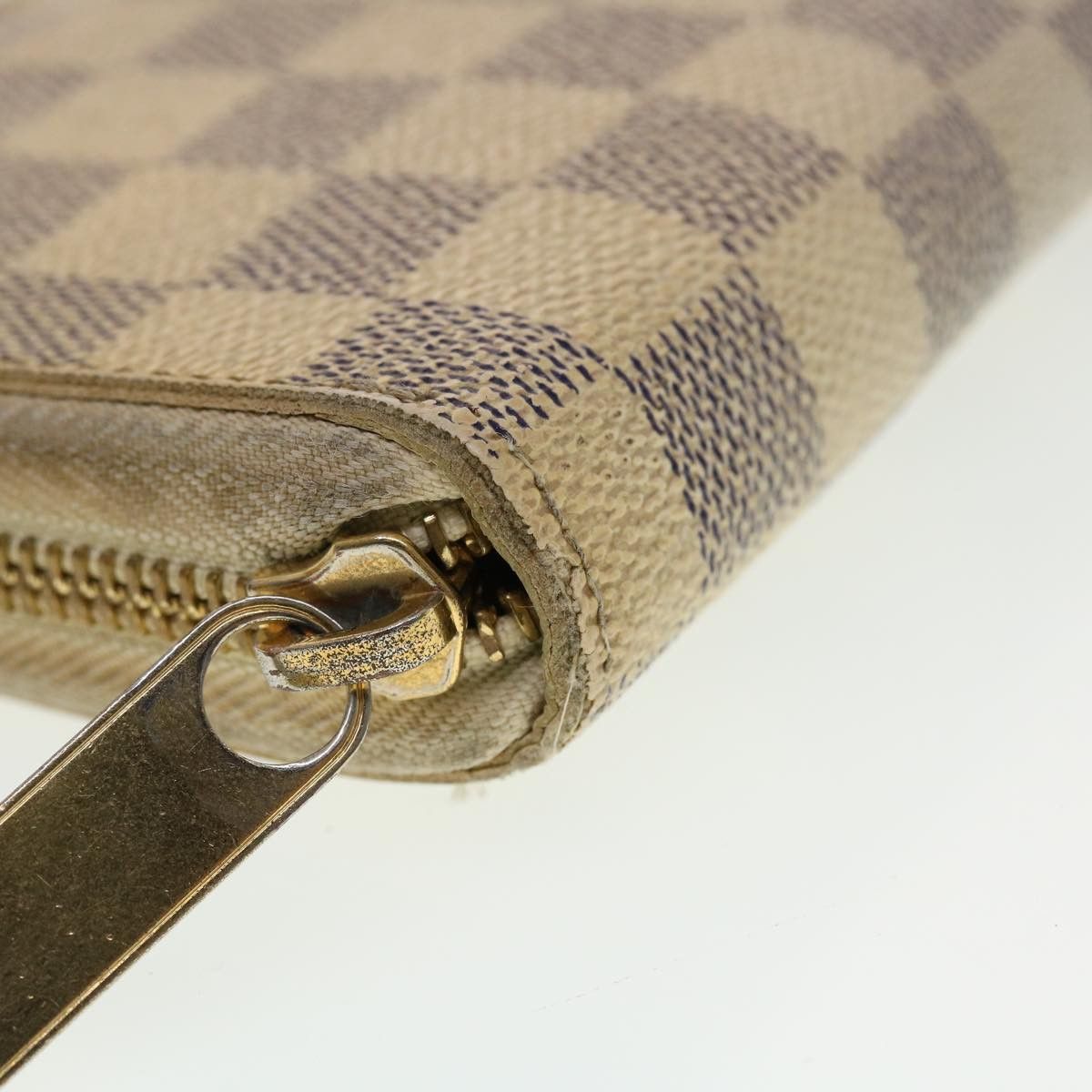 Louis Vuitton Zippy Organizer White Canvas Wallet (Pre-Owned) Size ONE SIZE - 13 Thumbnail