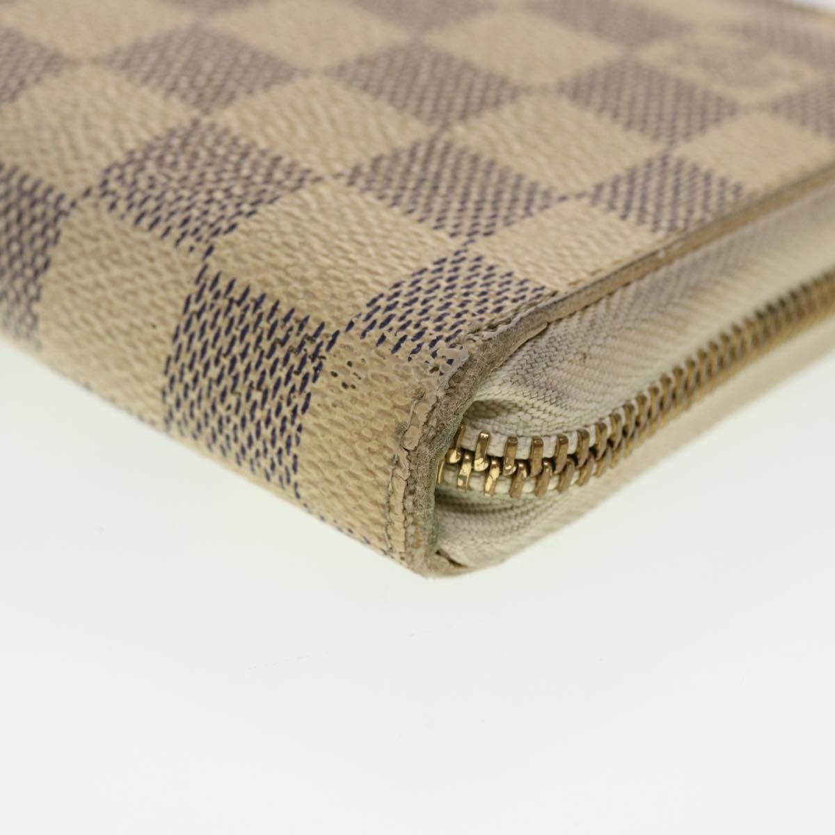 Louis Vuitton Zippy Organizer White Canvas Wallet (Pre-Owned) Size ONE SIZE - 10 Thumbnail