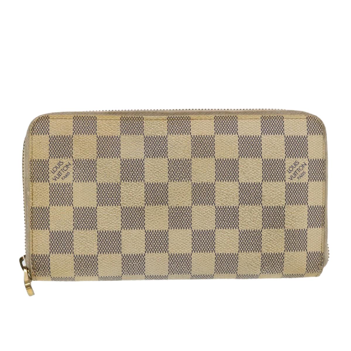 Louis Vuitton Zippy Organizer White Canvas Wallet (Pre-Owned) Size ONE SIZE - 18 Thumbnail