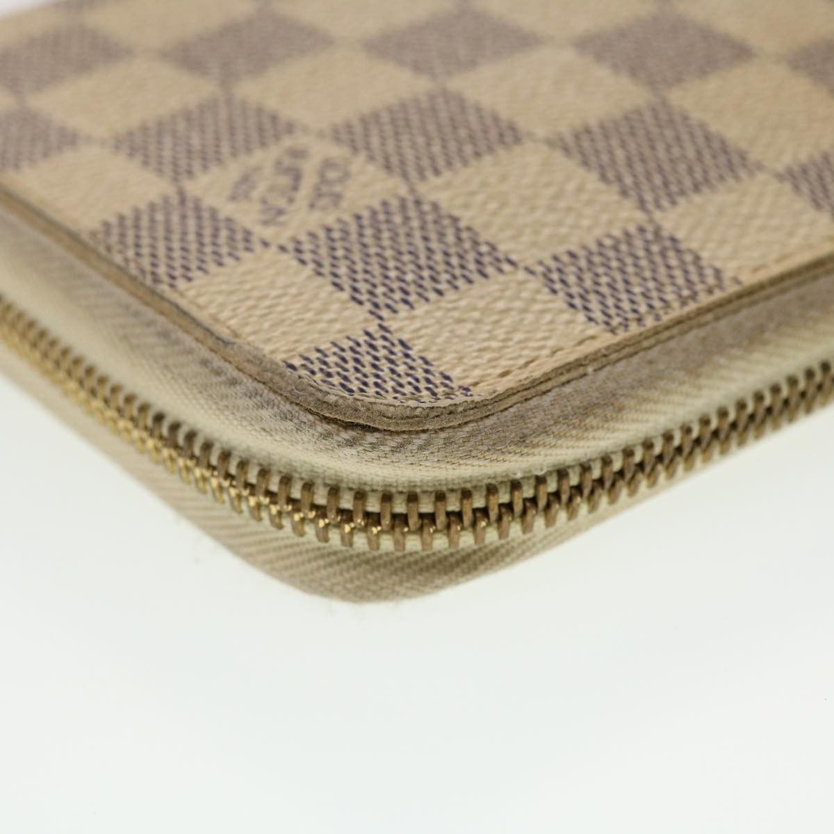 Louis Vuitton Zippy Organizer White Canvas Wallet (Pre-Owned) Size ONE SIZE - 11 Thumbnail
