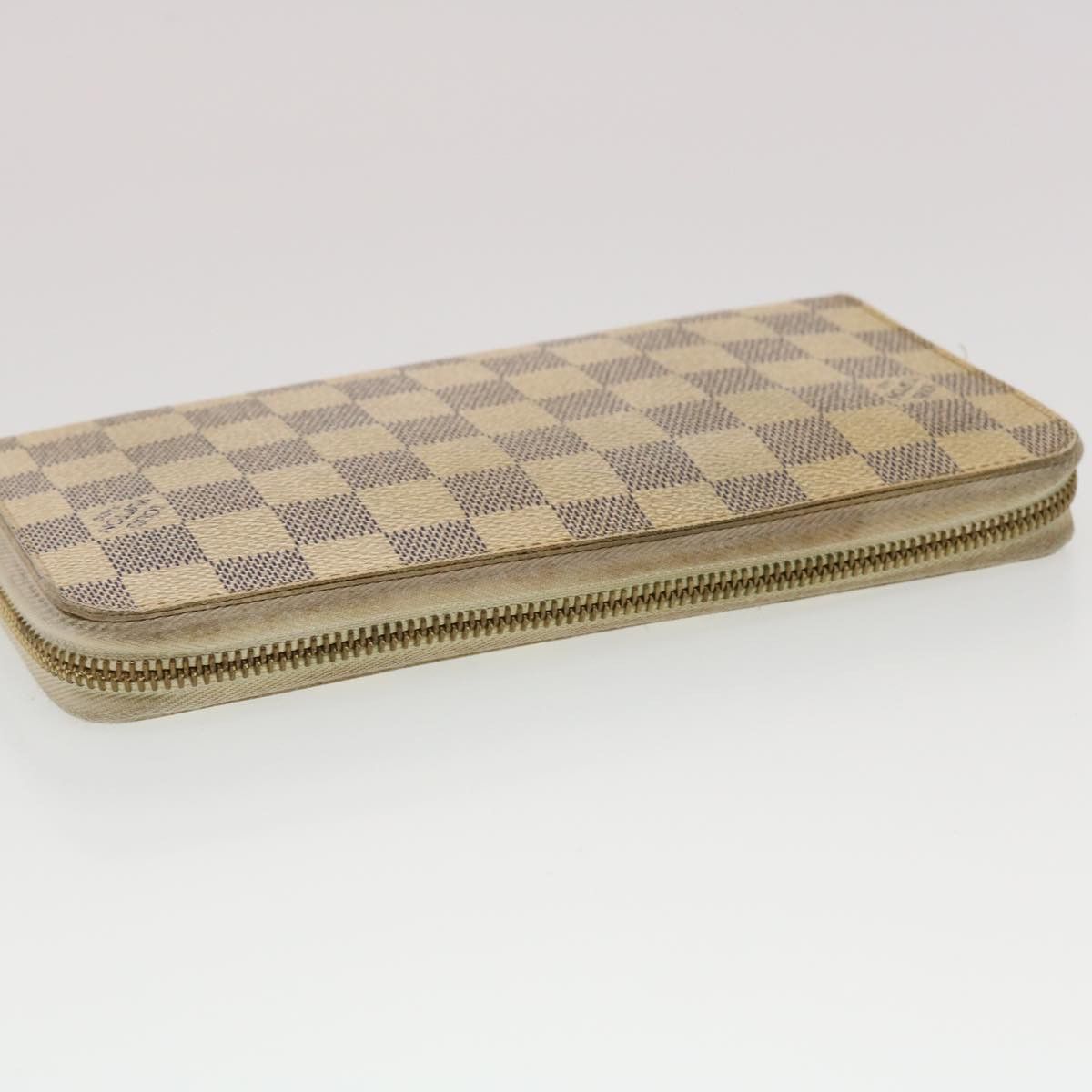 Louis Vuitton Zippy Organizer White Canvas Wallet (Pre-Owned) Size ONE SIZE - 4 Thumbnail