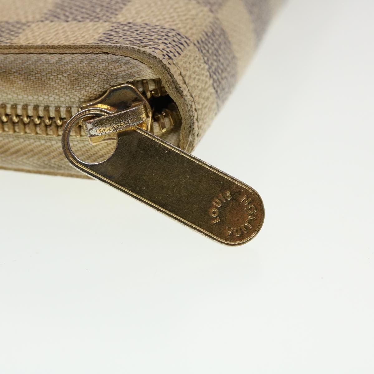 Louis Vuitton Zippy Organizer White Canvas Wallet (Pre-Owned) Size ONE SIZE - 15 Thumbnail