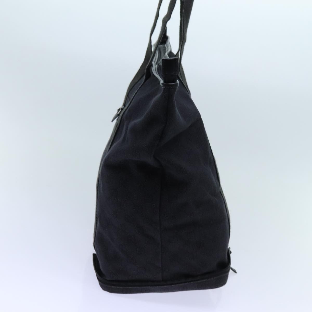 Gucci Gg Canvas Black Canvas Tote Bag (Pre-Owned) Size ONE SIZE - 9 Thumbnail