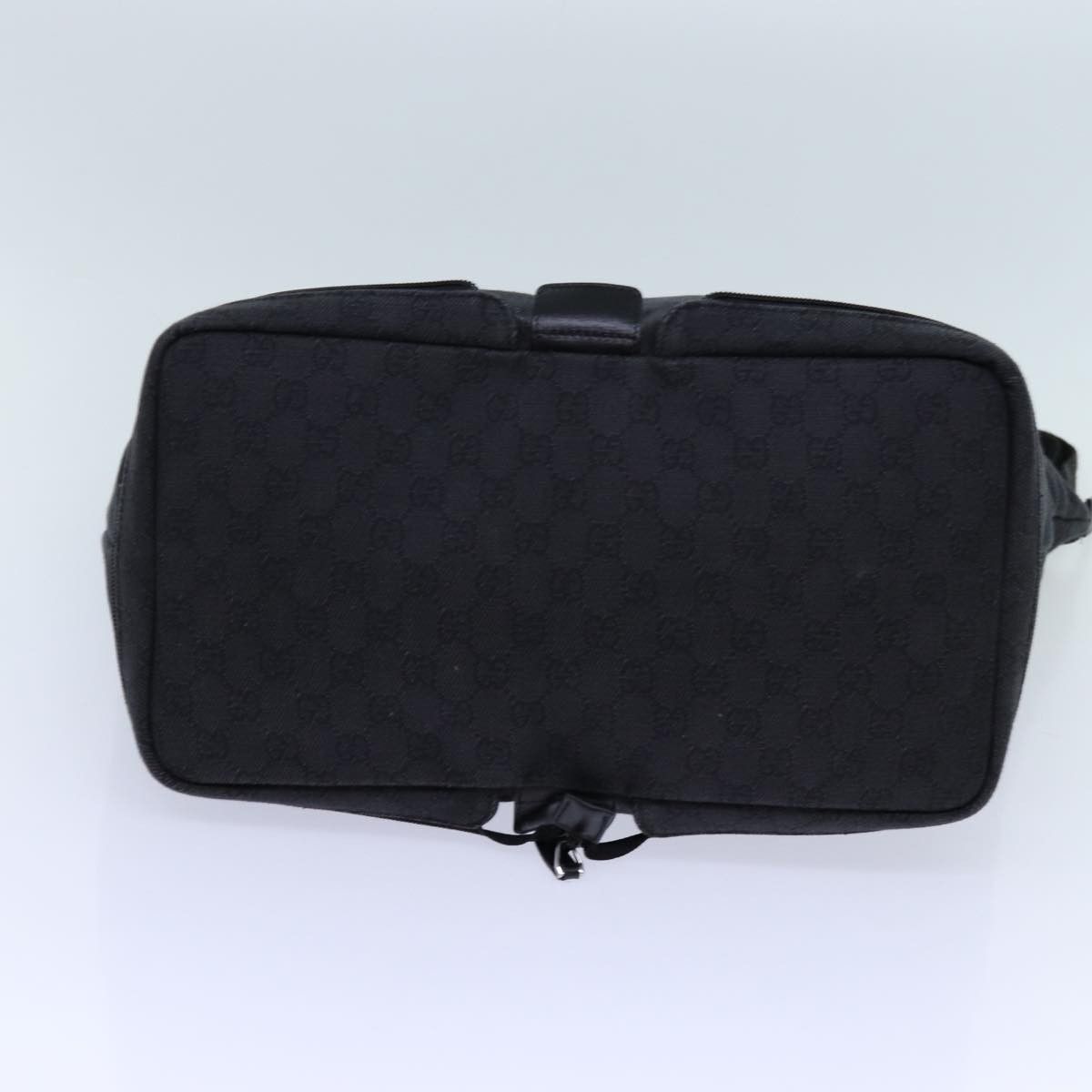 Gucci Gg Canvas Black Canvas Tote Bag (Pre-Owned) Size ONE SIZE - 3 Thumbnail